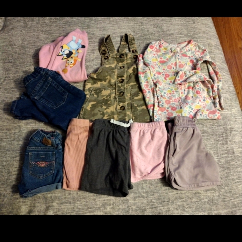 Girls 2T Pants/Shorts Bundle